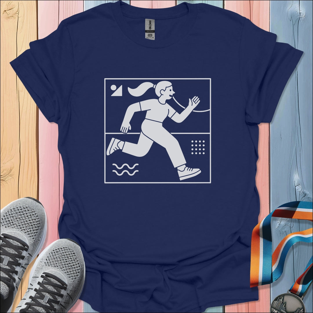 Corporate Memphis Run T-Shirt