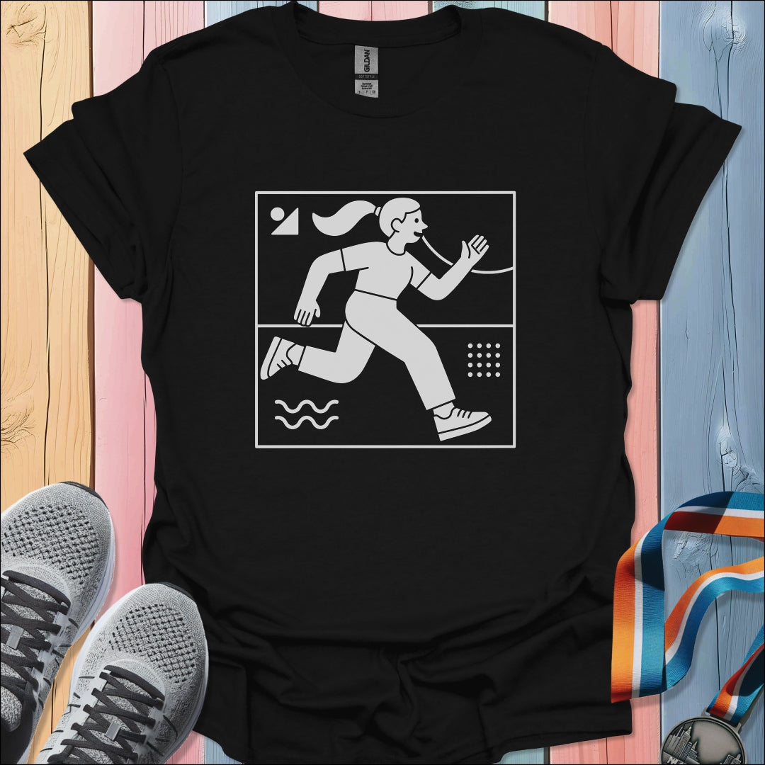 Corporate Memphis Run T-Shirt
