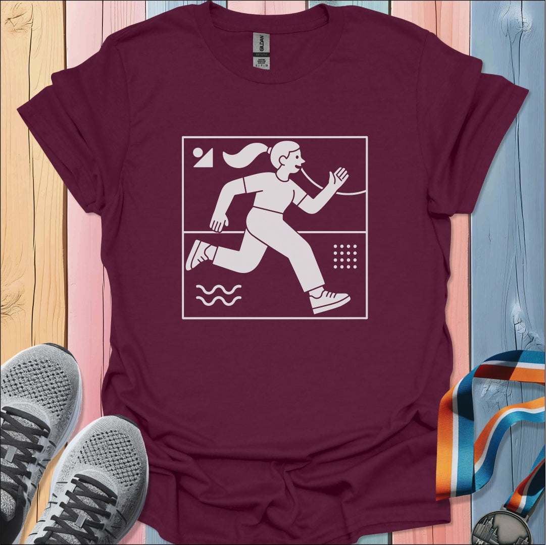 Corporate Memphis Run T-Shirt