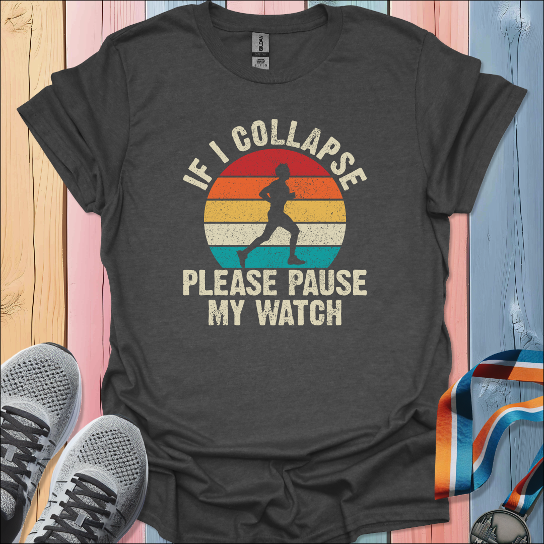 Pause My Watch (Mens) T-Shirt