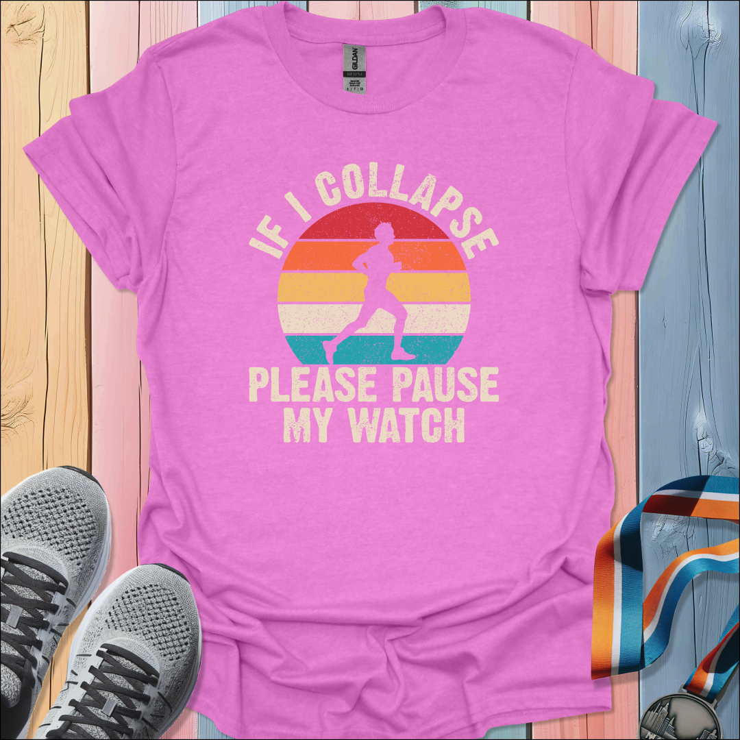 Pause My Watch (Mens) T-Shirt