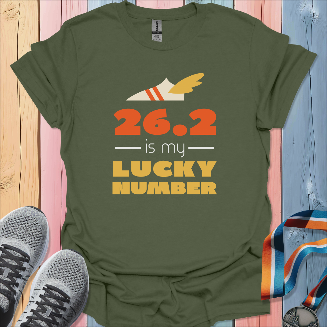 26.2 lucky number T-Shirt