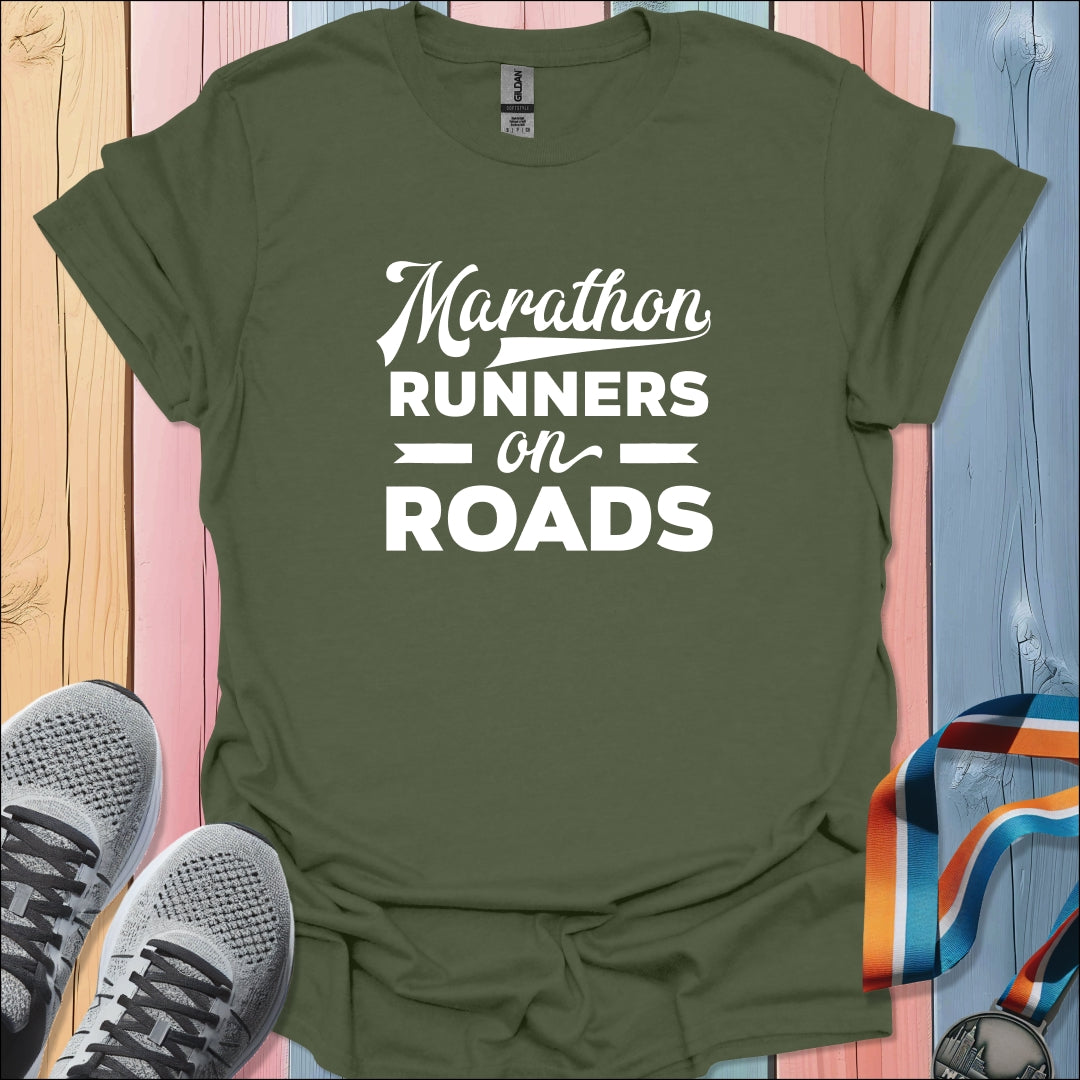 Runners on Roads T-Shirt