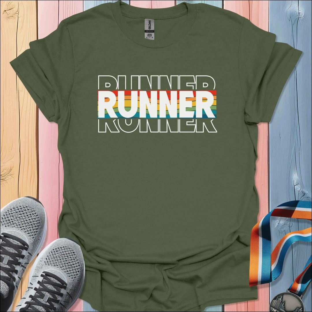 Rainbow Runner T-Shirt