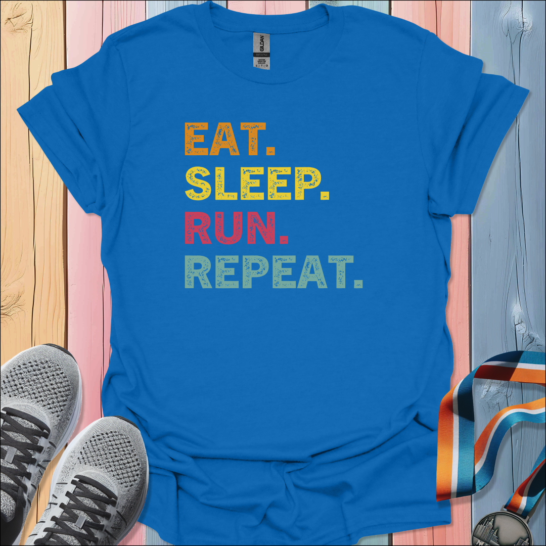 Eat Sleep Run Repeat T-Shirt