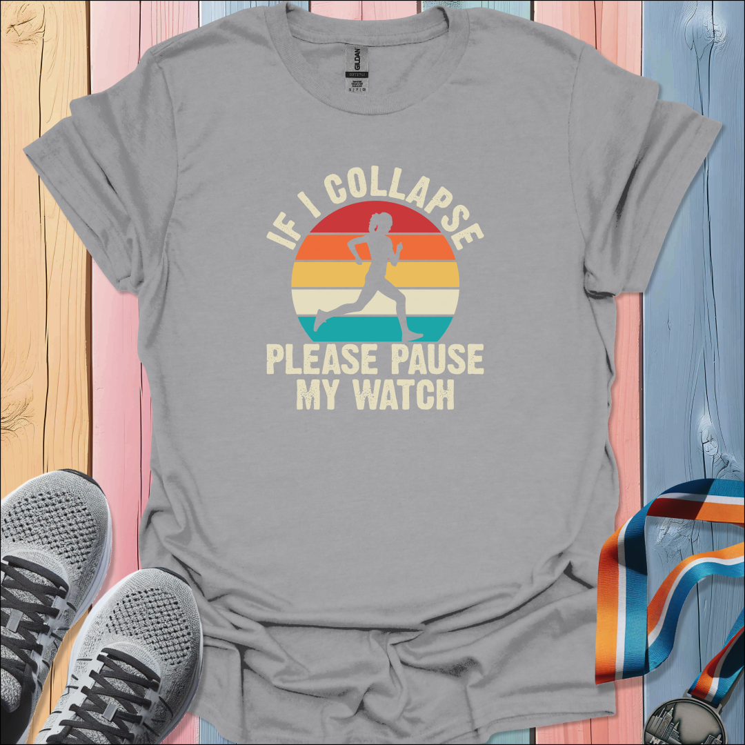Pause My Watch (Womens) T-Shirt