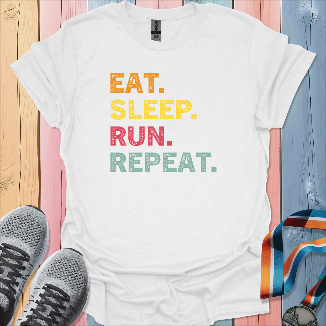Eat Sleep Run Repeat T-Shirt