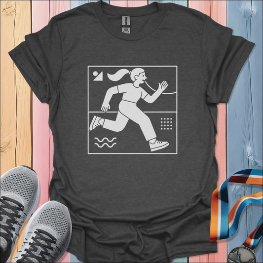 Corporate Memphis Run T-Shirt