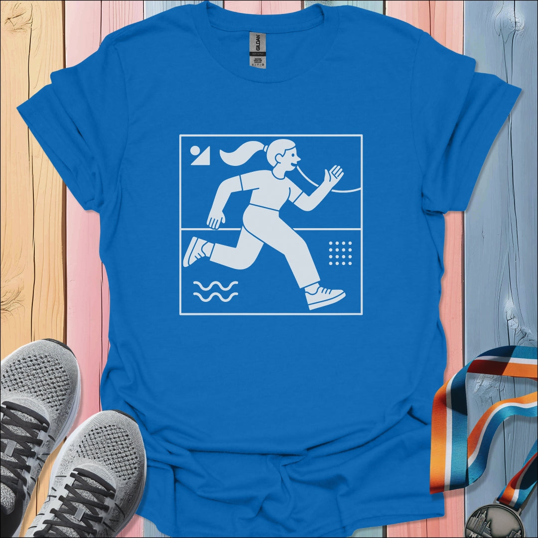 Corporate Memphis Run T-Shirt