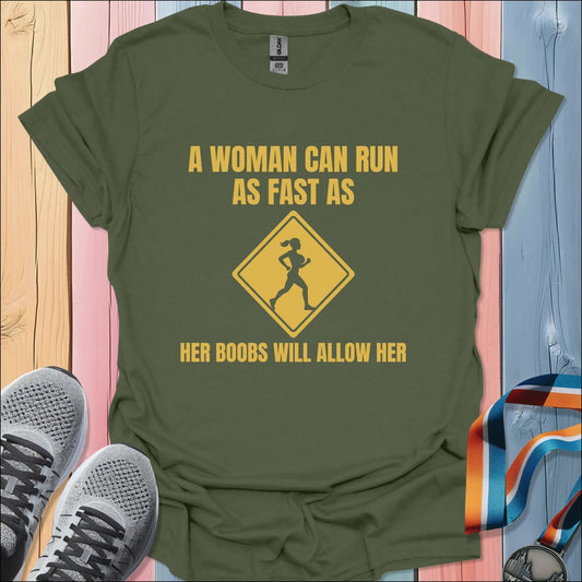 Boobs will Allow T-Shirt