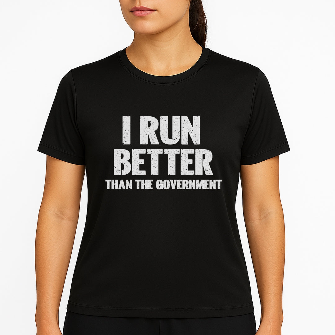I Run Better Performance Tee