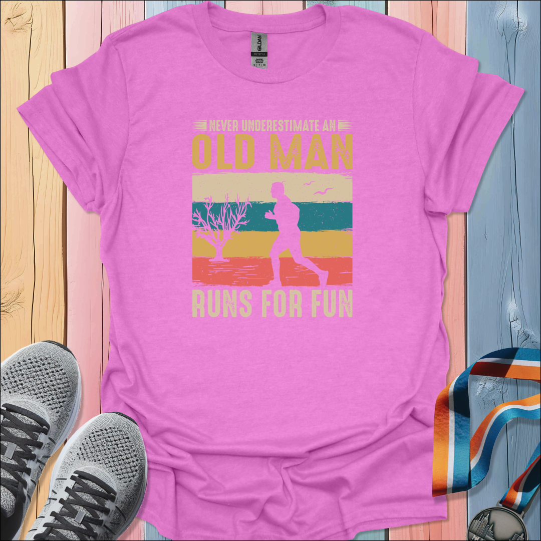 Never Underestimate An Old Man T-Shirt