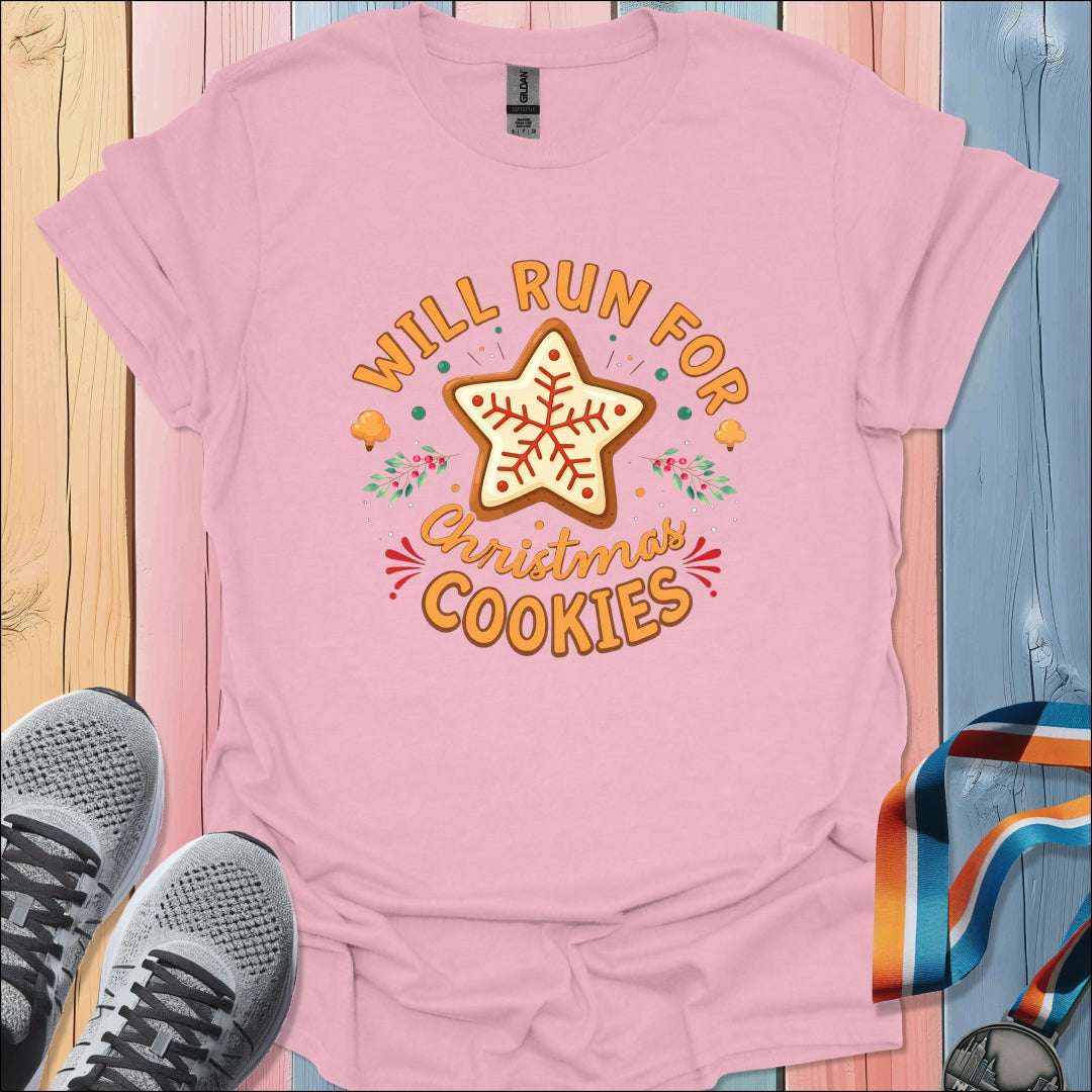 Run For Christmas Cookies T-Shirt