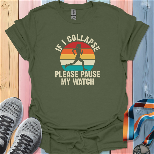 Pause My Watch (Womens) T-Shirt