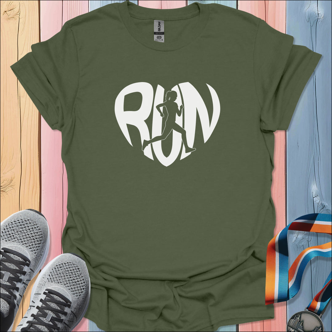 Heart RUN 3 T-Shirt