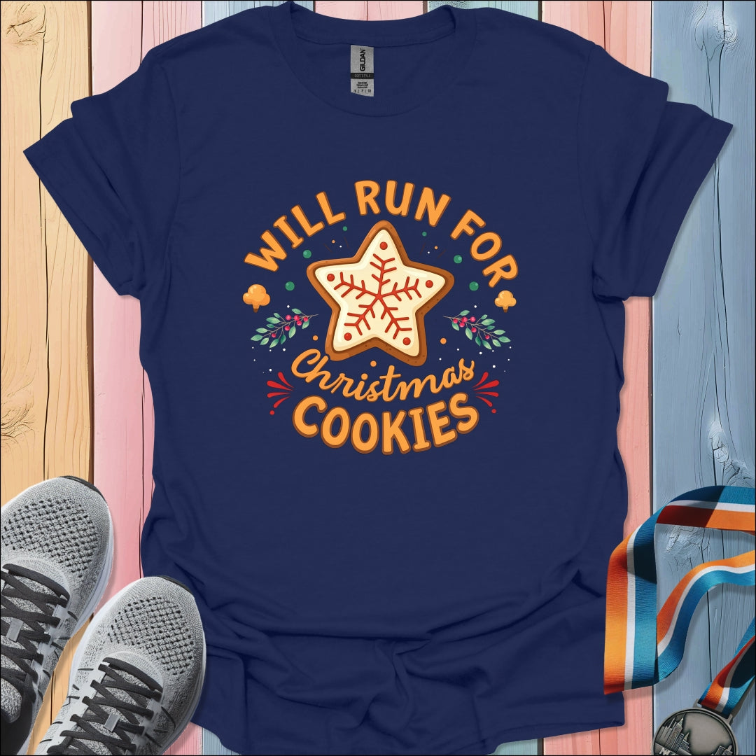 Run For Christmas Cookies T-Shirt