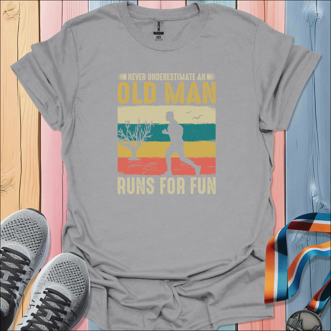 Never Underestimate An Old Man T-Shirt