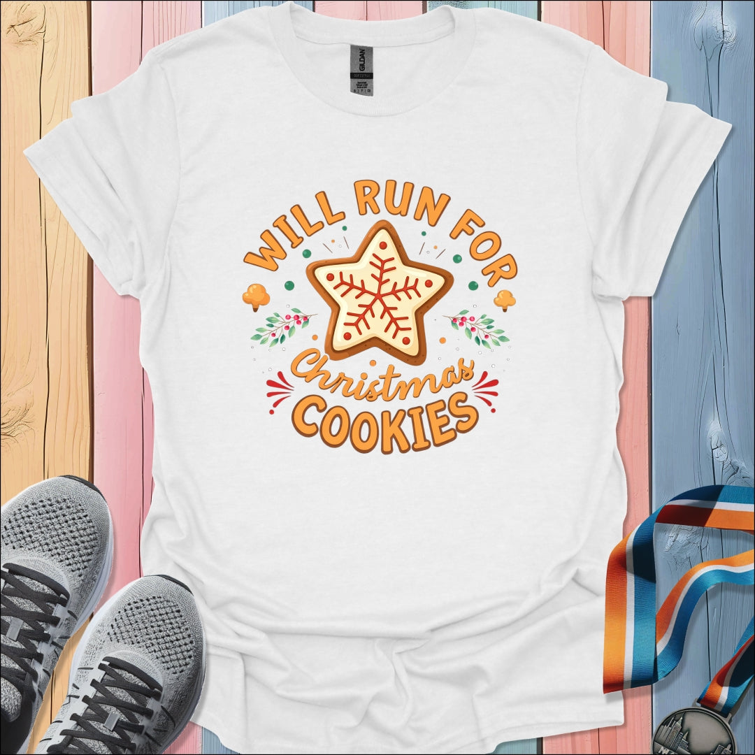Run For Christmas Cookies T-Shirt